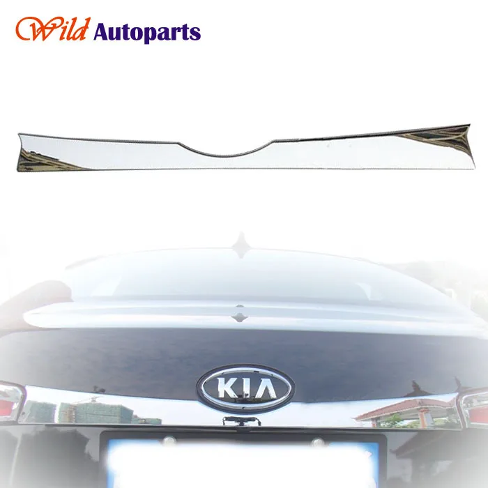 ABS Chrome Rear Door Trunk  Lid Cover Trim for Kia...