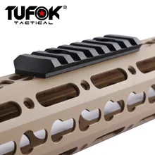 Tufok Keymod Пикатинни адаптер-7-образными пазами супер низкий профиль Keymod секции, QD Вивер Пикатинни крепления
