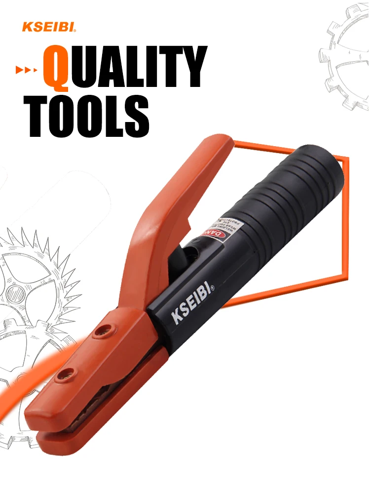 Soporte pinza para electrodos de soldadura diseño americano 300 amperios