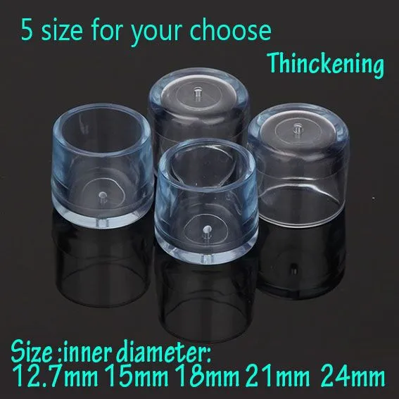 Transparent chair leg protector01