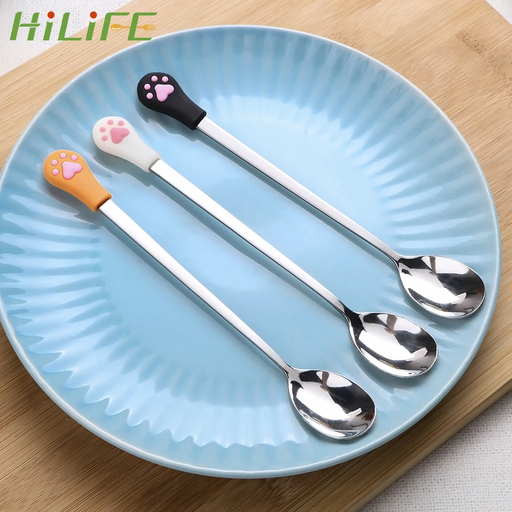 Фруктовая вилка HILIFE десертная ложка кухонные принадлежности кофейные ложки для