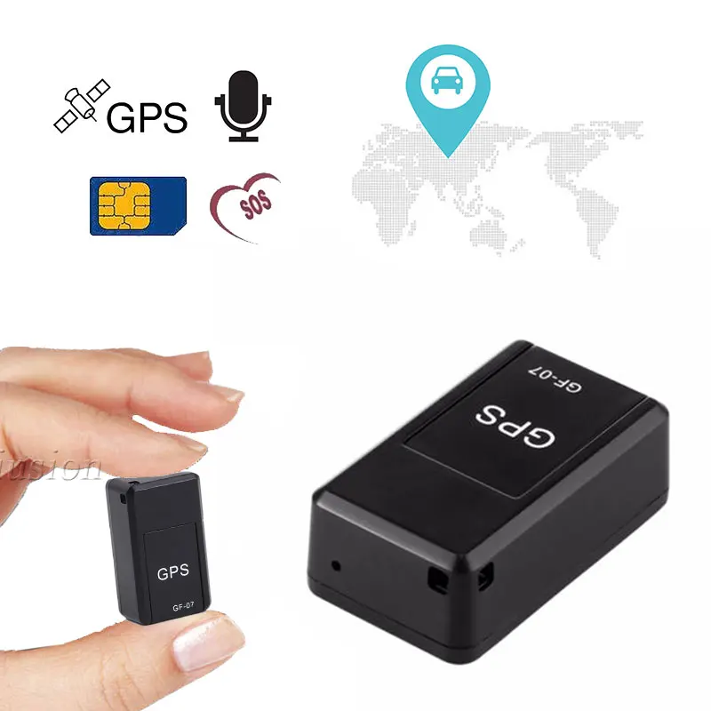 Mini GPS Vehicle Tracker GF07 Car Locator SOS Tracking Device