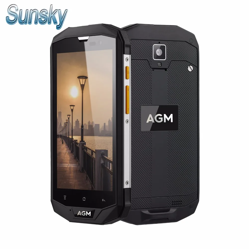 Original AGM A8 IP68 Waterproof 5 0 4050mAh Android 7 0 4G LTE Smartphone MSM8916 3GB
