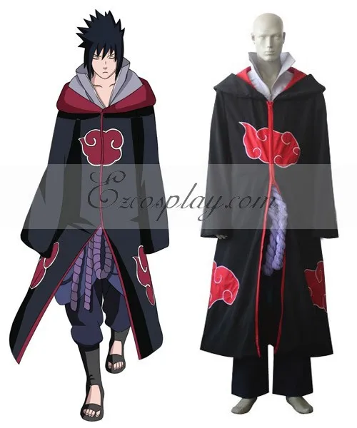 Наруто Shippuuden Team Taka Hawk Sasuke Uchiha костюм для косплея E001 | Тематическая одежда и