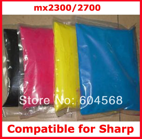 High quality color toner powder compatible for Sharp mx2300/2700 Free shipping