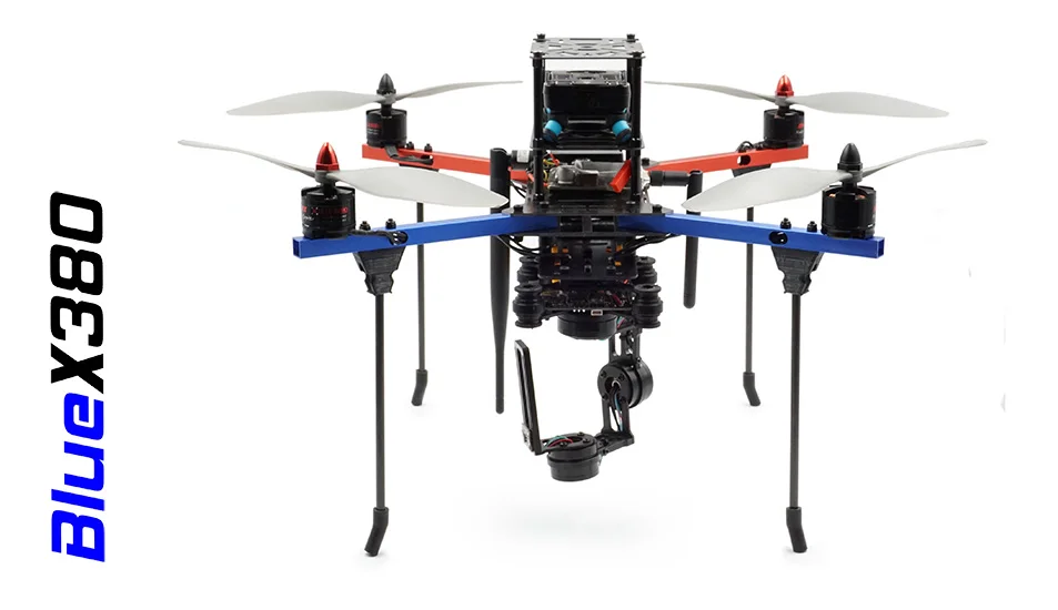 BlueX380 Quadcopter DIY Сделай Сам Дрон комплект Алюминий Frame F450 Multicopter multi-ротор Racing Drone QuadX для RC FPV APM Pixhawk