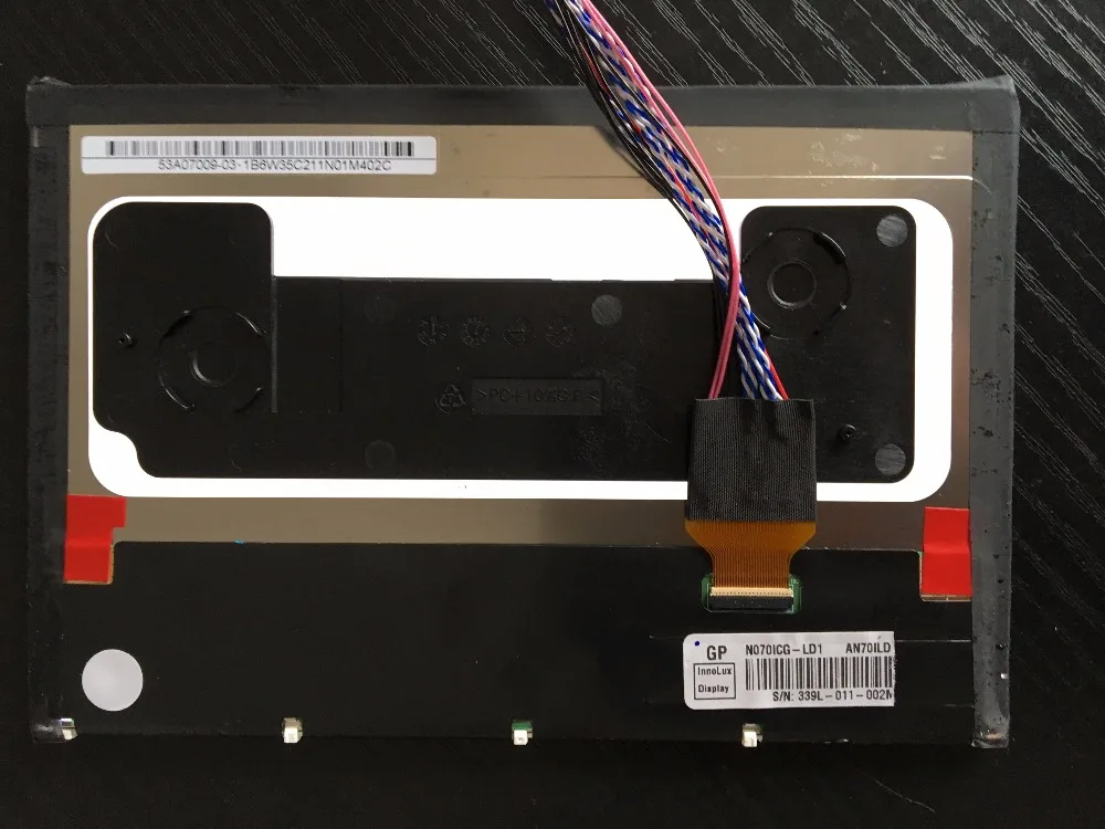 

1280*800 7 inch IPS LCD screen for N070ICG-LD1 N070ICG-LD4 Tablet PC LCD display screen panel replacement