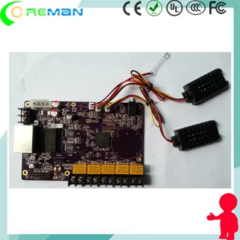 

Indoor outdoor led display screen multi function card LINSN EX901D / LED sign board Humidity and Temperature Detection