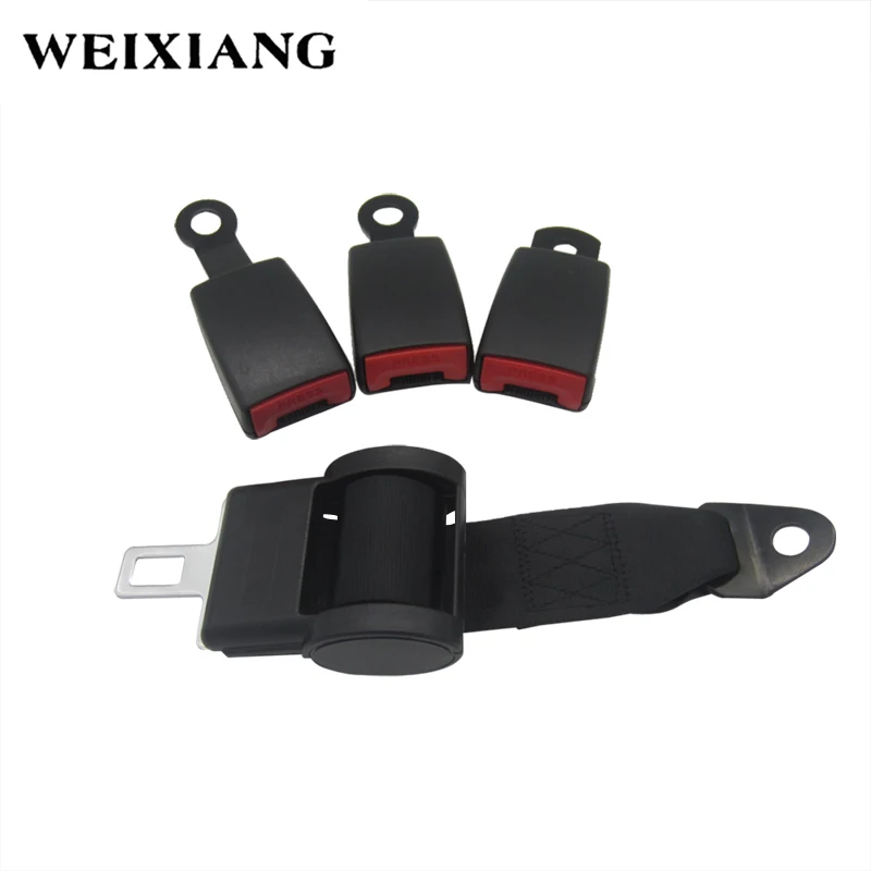 120cm Retractor 2 Point Retractable Train Bus Seat Safety Belt Lap