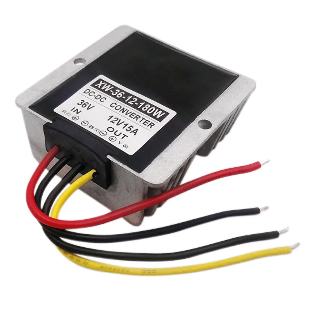 

Waterproof Module DC 36V To DC 12V 15A 180W Step Down Power Supply Converter Regulator Voltage Inverters
