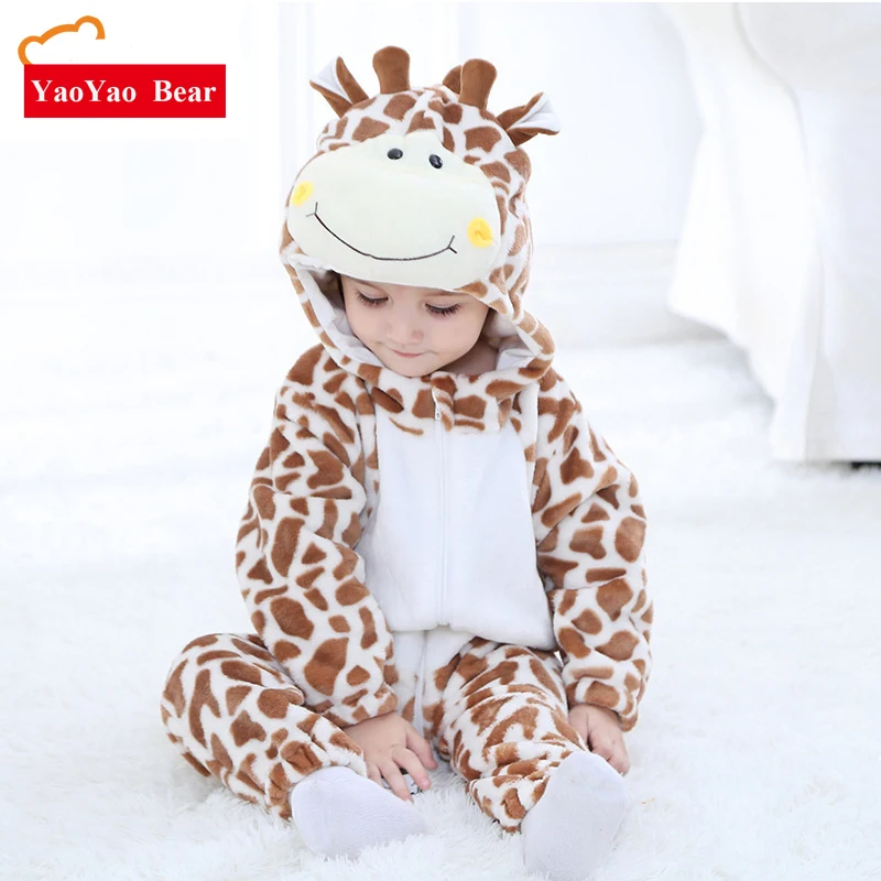 2018 Spring New Pattern Animal Costume Baby Clothes Girl newborn Romper Boys Cute Pattern