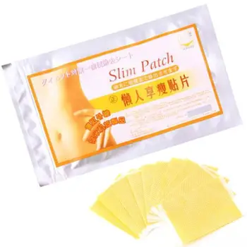 

by DHL or EMS 500 pieces Slim Patch Sheet Lose weight Navel Paste
