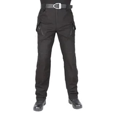 Тактические брюки-карго, мужские армейские военные штаны, хлопковые мужские брюки-карго с множеством карманов, повседневные брюки