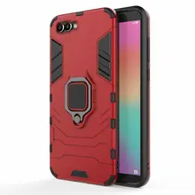

Anti-knock Armor Case for Huawei Honor View 10 Honor V10 BKL-AL20 for Huawei Honor 10 Finger Ring Case Holder Cover Case>