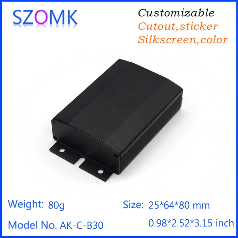 aluminum extrusion case szomk aluminum project box electronics enclosure for pcb aluminum amplifier housing box extruded junction box aluminum diy box pcb control enclosure electrical gps tracker outlet boxes   (16).jpg