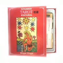 Tarot Board Game Funny Cards Game Classic Spanish Tarot Game with English/French/Spanish Edition Instructions