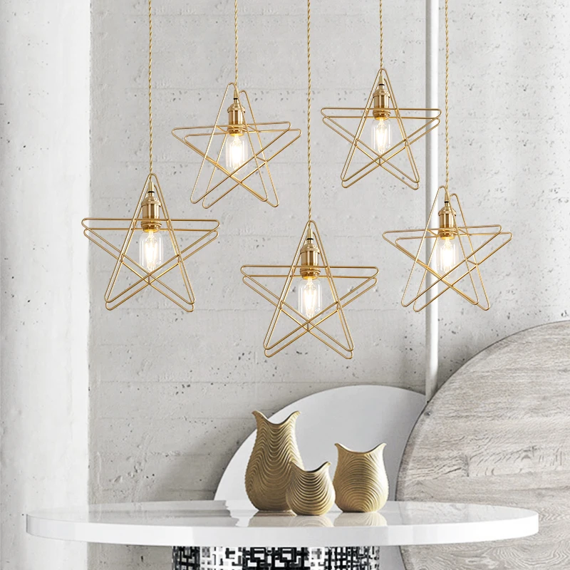 Креативный ресторан E27 подвесной светильник Nordic Modern Pendant Lights Минималистский бар