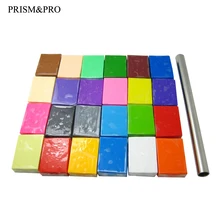 Скульптура Полимерная глина может использоваться в Арт-класс или студии запеченные в духовке глина Ручная искусственная глина 24 цвета с Скалка