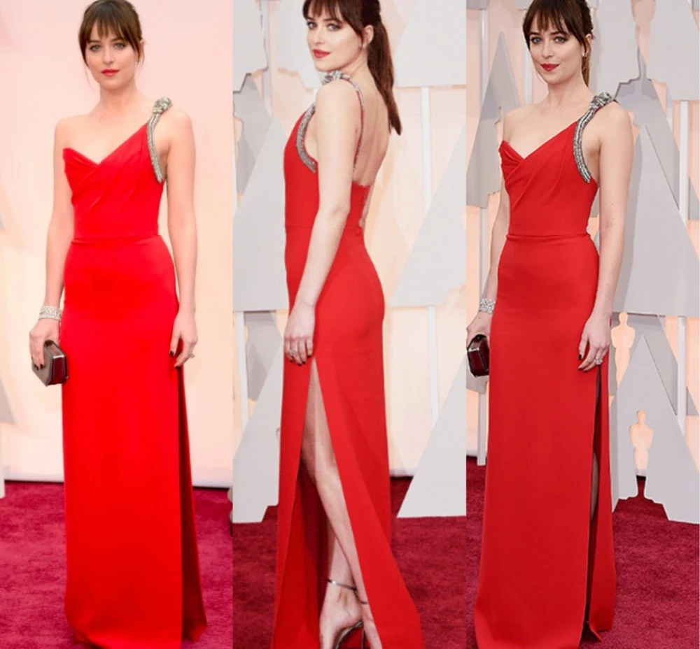 shades of red dresses