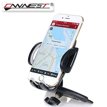 

Ownest Universal CD Slot Adjustable Car Mobile Cell Phone Holder 360 Degree Rotation Mount Bracket For iPhone Samsung HTC