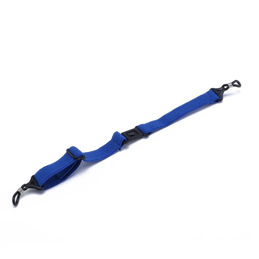 Модные спортивные очки цепочка на шею ремень веревка лента шнурок для очков Регулируемые очки держатель ремешок - Цвет: Синий
