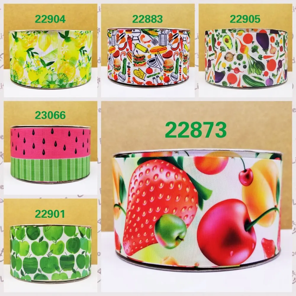 

Cartoon printed grosgrain ribbon ,satin ribbon 10 yards . 22873-