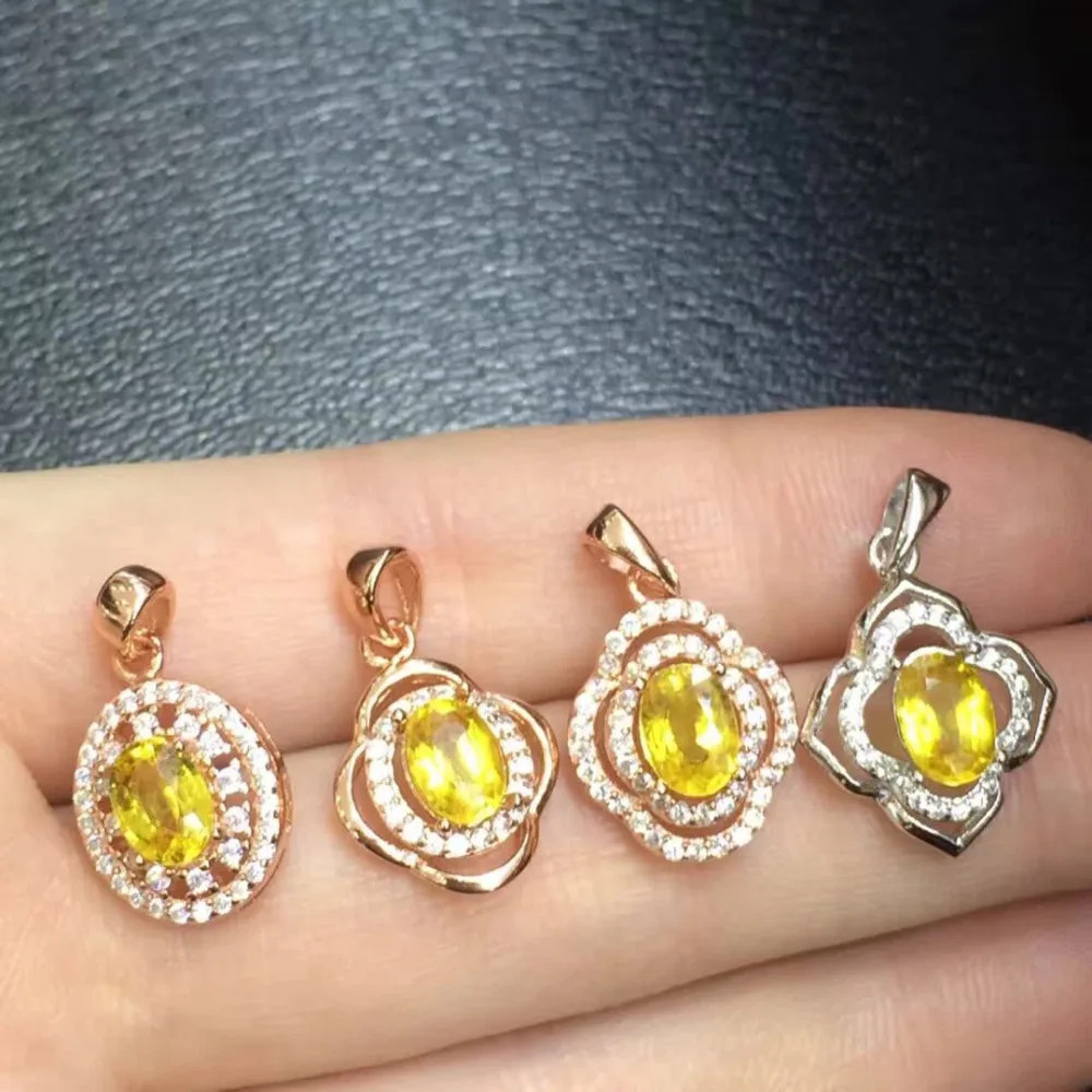 

Collares Qi Xuan_Yellow Stone Fashion Pendant Necklaces_Real Natural Necklaces_Quality Guaranteed_Manufacturer Directly Sale