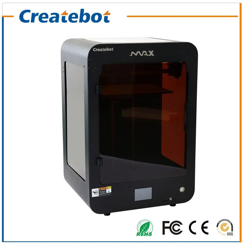 2015 Extremely Popular and Progressive  Touchscreen Createbot Max 3D Printer with Heatbed and Single Extruder on sale