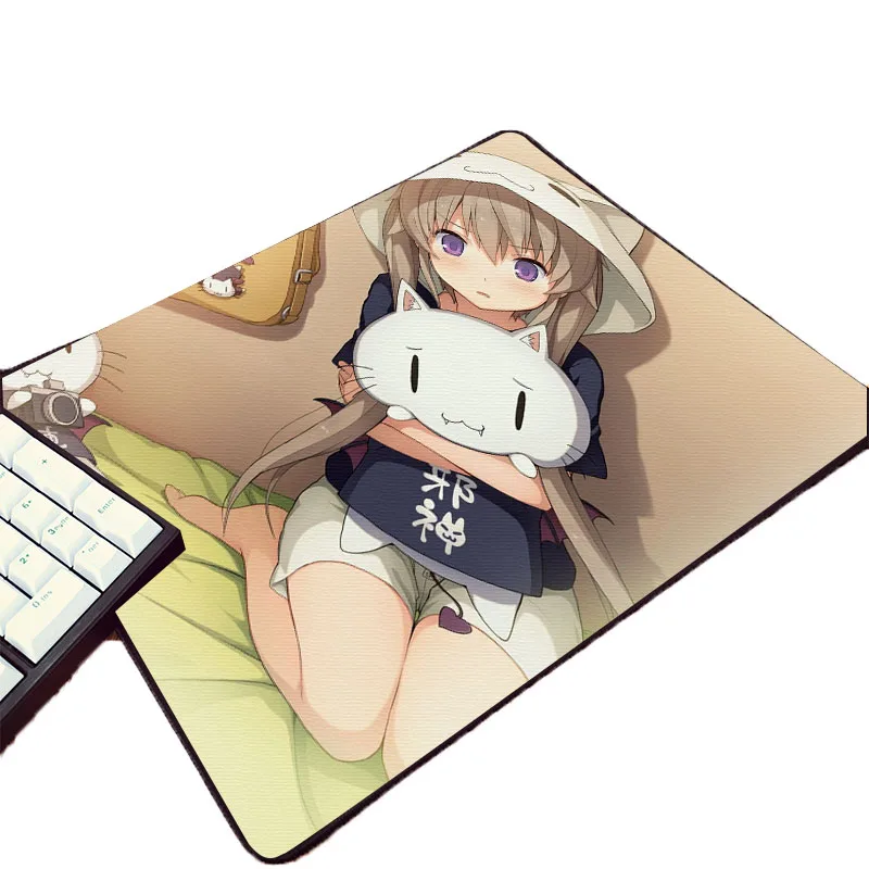 Mairuige Ao No Kanata No Four Rhythm Cute Sexy Anime Pattern Diy Printed Mousepad Small Size 290x250x2MM Pc Gaming Mouse Mat Pad