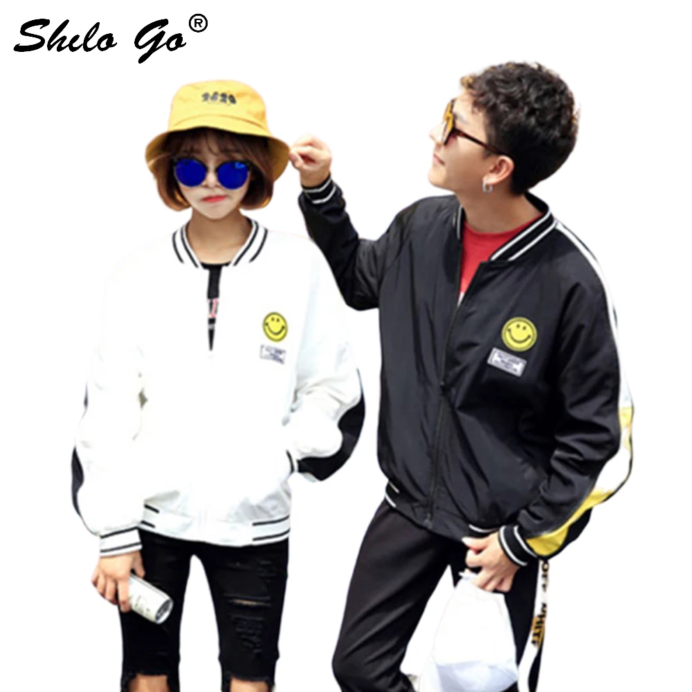Lovers jacket Women Spring casual hiphop baseball jacket tide brand men and women lovers coat clothing harajuku female jacket