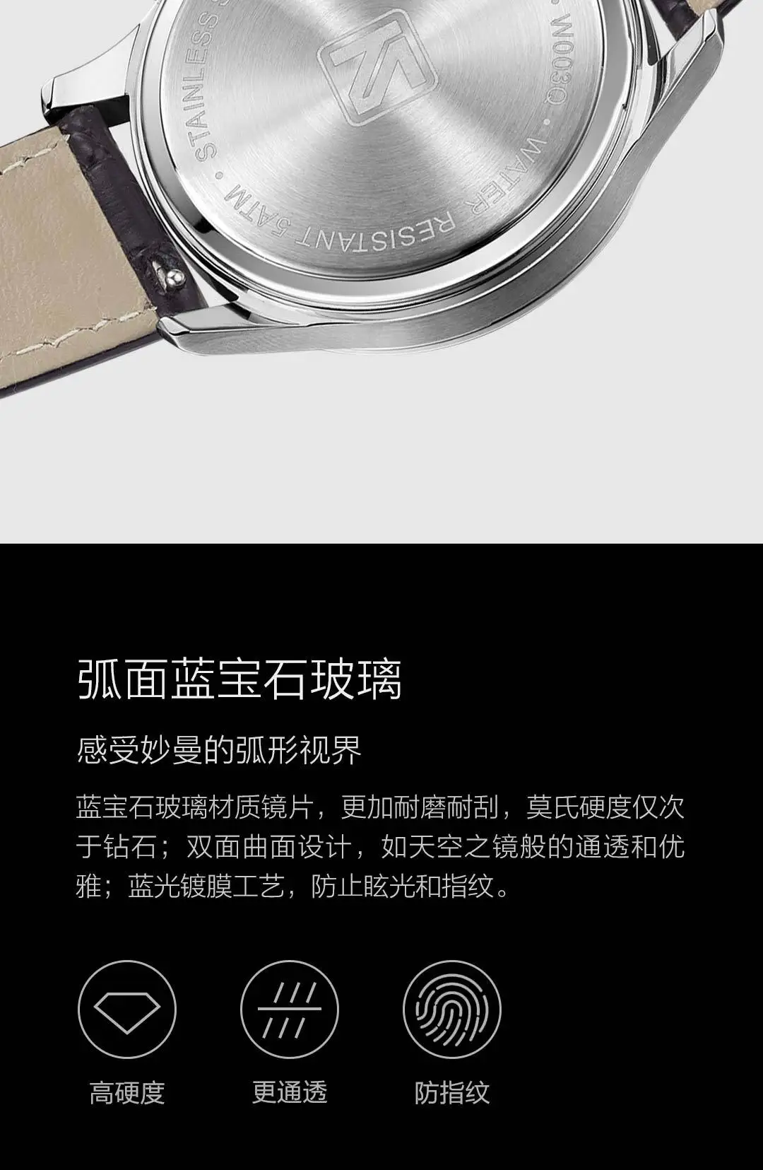 Xiaomi Youpin TwentySeventeen светильник Бизнес Кварцевые часы двойной часовой пояс циферблат пластины высокое качество элегантность унисекс 2 цвета