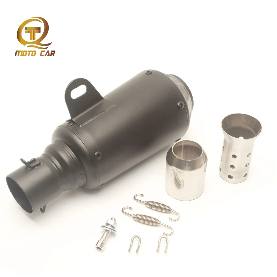 

Universal Motorcycle Exhaust Muffler 51MM Escape Moto Connector DB Killer Springs For Kawasaki Yamaha Motorbike Exhaust System
