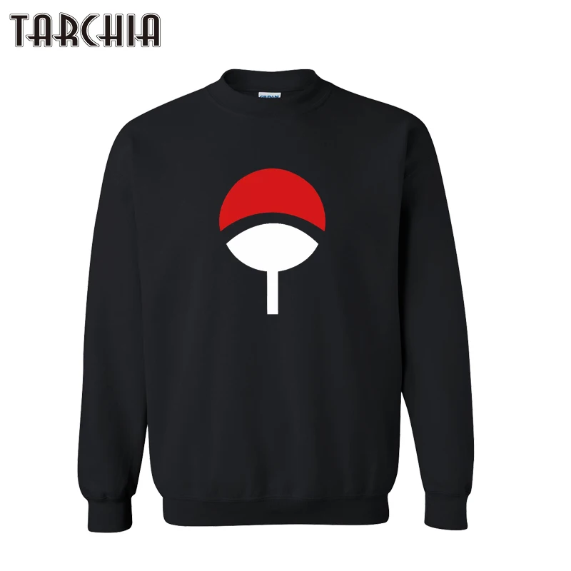 Модный мужской пуловер TARCHIA 2021 Sasuke Uchiha Crest толстовки с капюшоном
