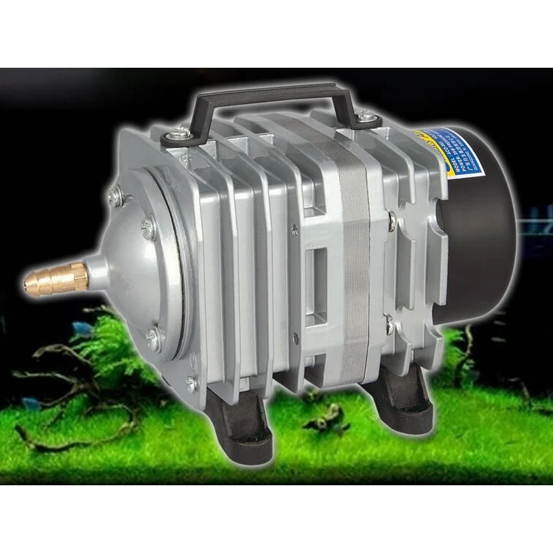 

ACO-001 Oxygen Pump High Power AC Electromagnetic Air Pump Fish Pond Oxygen Pump Compressor Air Pump Aquarium Oxygen Aerator