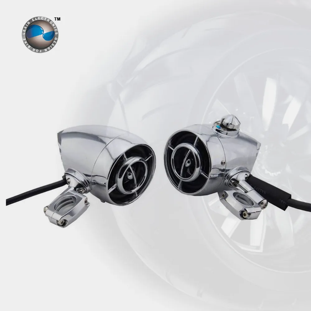 US stock Waterproof Built in Amplifier & Bluetooth Harley Speaker