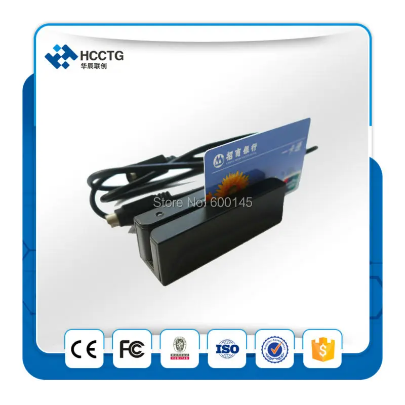 Производитель Китай hcctg 1 мм Банкомат 3 USB трек магнитной полосой card reader Hcc750