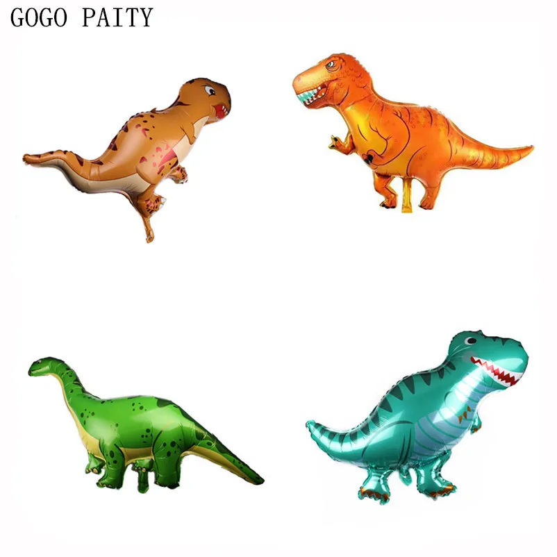 GOGO PAITY новый мультфильм стерео динозавр в форме алюминиевых шаров детский