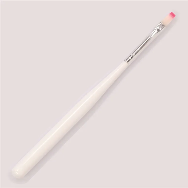 YZWLE, 1 шт., профессиональная кисточка для ногтей ручка из белого дерева, УФ гель для рисования, кисть для рисования, ручка для ногтей 03