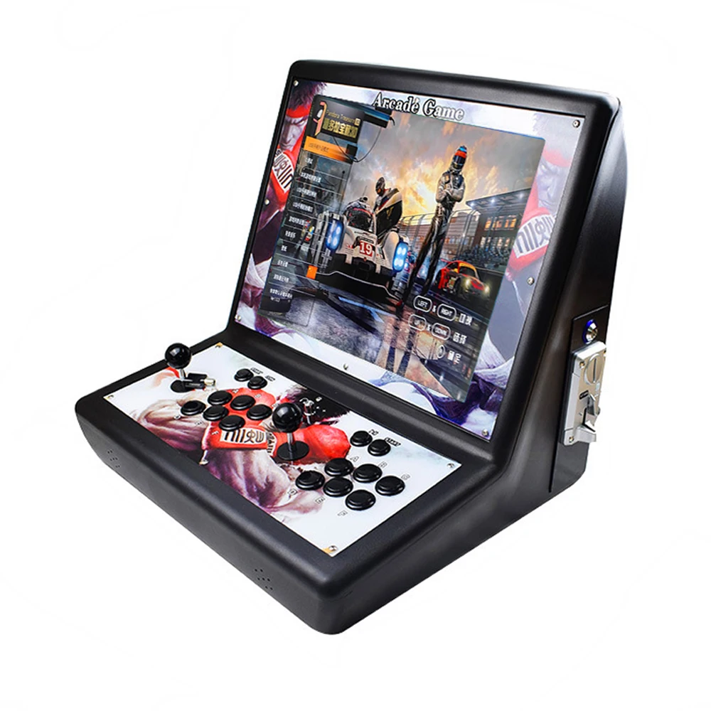 

Mini Game Console Acrylic Arcade Cabinet Mini Game Machine 2200 Game