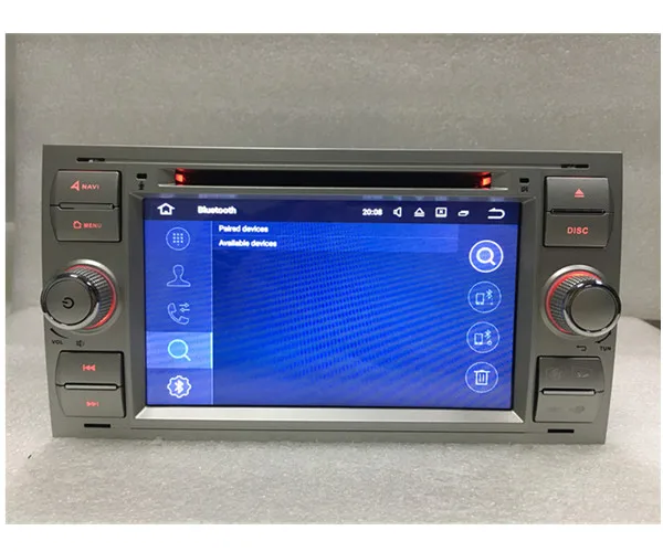 Discount 2din Car radio DVD 1024*600 Quad Core  Android for Ford Old Focus 2 Kuga Mondeo Connect S-MAX C-MAX Fusion Galaxy Fiesta Transit 21
