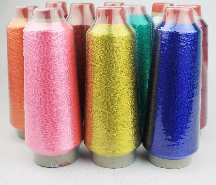 

3000m 150D Gold and silver line/computer cross-stitch embroidery thread/line/textile metallic yarn woven embroidery line