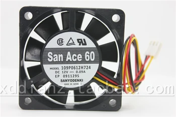 

Genuine 109P0612H724 12V 0.09A 6015 60 * 60 * 15MM three-line silent fan