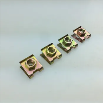 

STARPAD For Kawasaki motorcycle sports car heavy truck 6MM / 6 PCT multi-function with a nut lock piece lock clip 20 pack