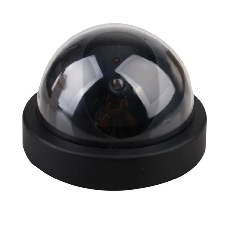 Wsdcam Новое поступление наружная Внутренняя ABS камера наблюдения Манекен Поддельные CCTV купольная камера с мигающим красным светодиодом