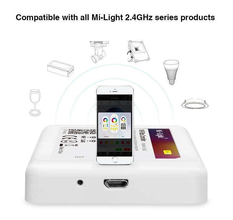 Controle de Voz Rgb plus Cct Nova Milight Fut061 Ac220v 9 w Downlight Levou Dimmable Recesso Downlight 2700 k ~ 6500 k Pode Remoto e telefone e amazon 46 Cheap Downlights