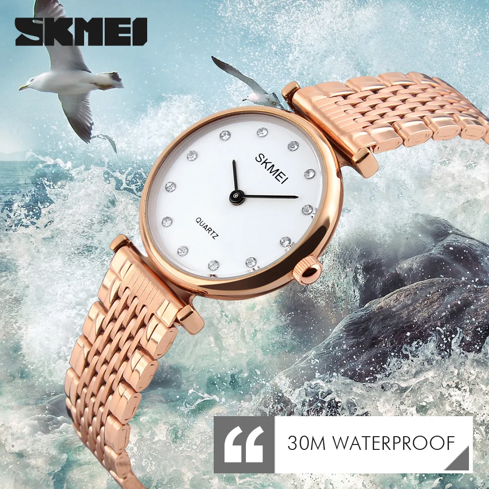 Женские наручные часы SKMEI модные женские кварцевые под платье 2021|wristwatch|wristwatch