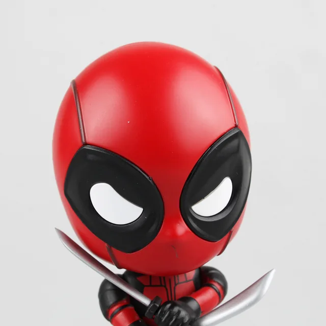 Xbf - Décoration'intérieur de voiture, figurine de Super héros, Deadpool,  tête secouée, Bobblehead, modèle'ac - Cdiscount Auto