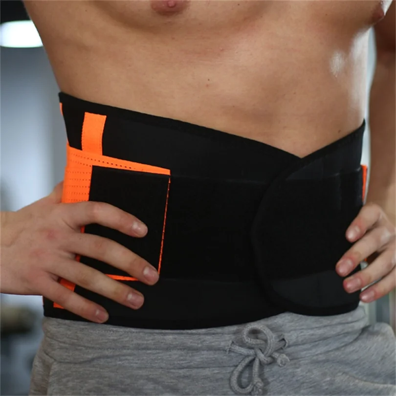 Aofeite Y123 Neoprene Lumbar Support Belt Work Lumbar Belts Back Brace Back Pain Support Belt
