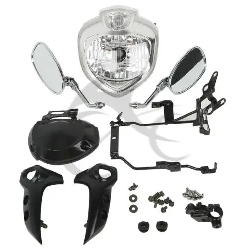 Комплект передних фар для мотоцикла Yamaha FZ6 FZ6N 2004 2006 2005| |