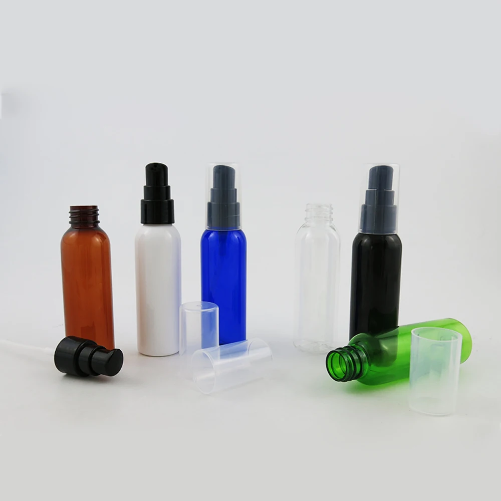 

30 x New 60ML 2OZ Makeup Bathroom Liquid Cream Lotion Shampoo Pump Bottle Travel Dispenser Bottle Container For Soap Shower Gel